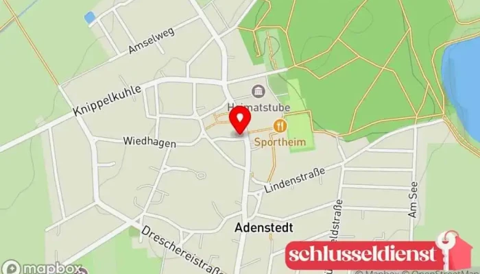 Karte von Tischlerei Schwenke GmbH Fensteranbieter, Möbeltischler in Ilsede
