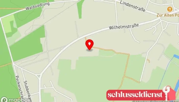 Karte von Torgelower Metallwaren GmbH Metallverarbeitungsunternehmen, Stahlbauunternehmen in Torgelow