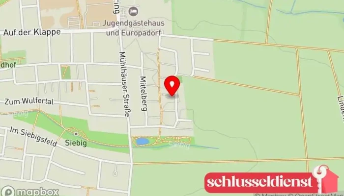 Karte von Torsten Eggert Metallkonstruktionen Dienst für technische Zeichnungen in Duderstadt