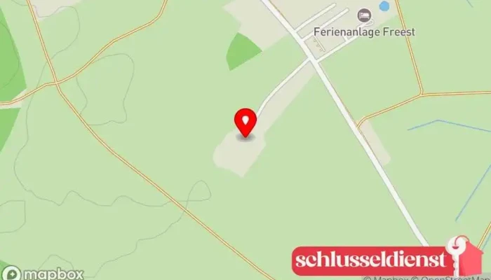 Karte von TTS-TORE Metallverarbeitungsunternehmen in Kröslin