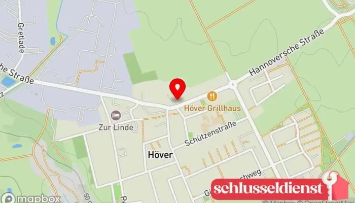 Karte von Udo Berg Metallbau GmbH Generalunternehmer, Metallbauunternehmen in Sehnde