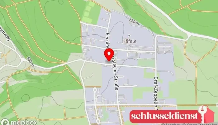 Karte von UKA Metall Meisterbetrieb Metallbauunternehmen in Nagold
