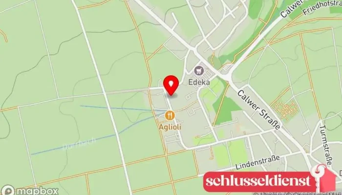 Karte von Ulrich Fleck mechan. Werkstatt Metallbauunternehmen in Neubulach