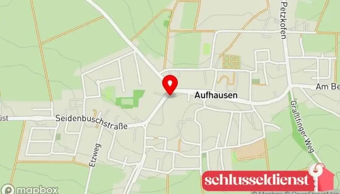 Karte von Ulrich Saller Metallbauunternehmen in Aufhausen