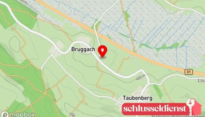 Karte von USB Metallbau GbR Metallbauunternehmen in 88131 Bodolz