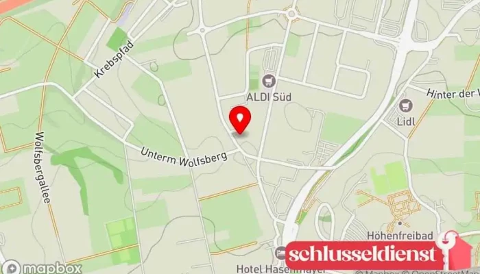 Karte von Vipatec Fensterinstallationsdienst in Pforzheim
