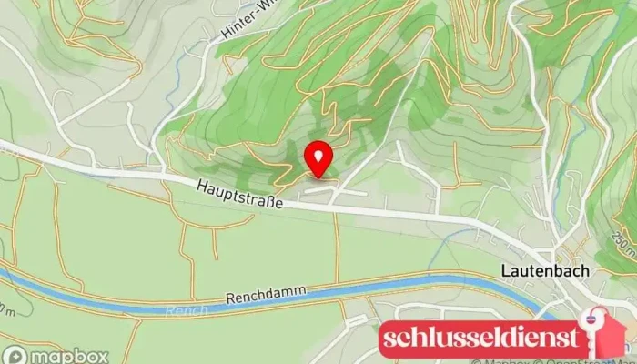 Karte von Vitt Metallbau Metallbauunternehmen in Lautenbach