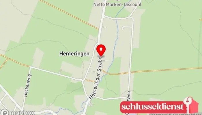 Karte von W. KÜNNE - METALLBAU Handwerk in Hessisch Oldendorf