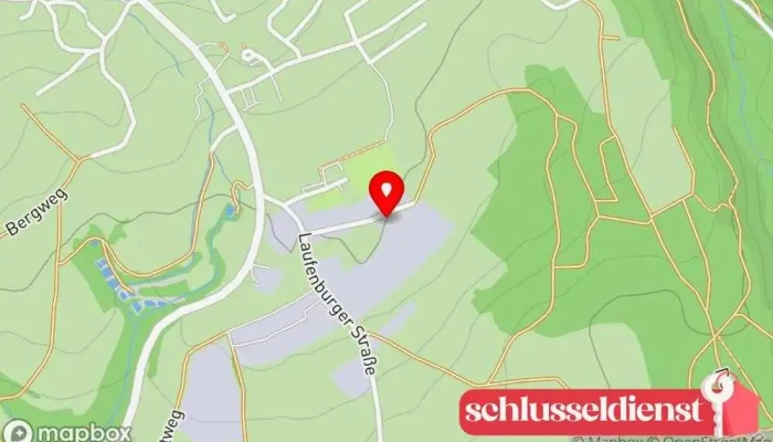 Karte von Walter H. Bächle Metallbauunternehmen in Murg