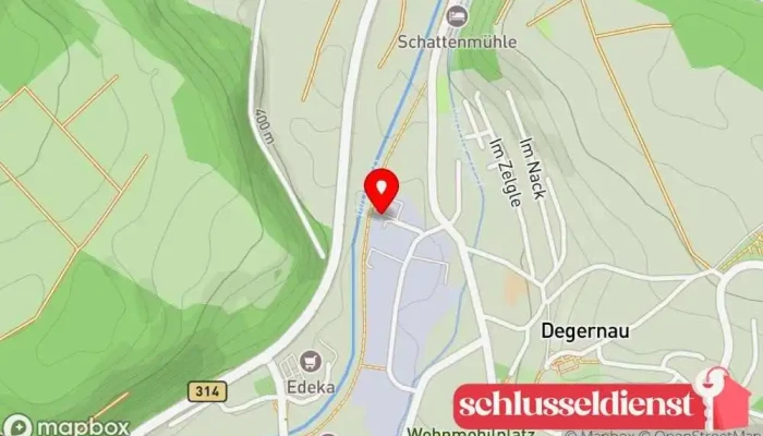 Karte von Walter Mutter Metalltechnik GmbH Metallbauunternehmen, Metallverarbeitungsunternehmen in Wutöschingen