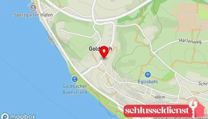 Karte von Walter Schlosserei GmbH Metallbauunternehmen, Schmied, Metallwerkstatt, Schweißbetrieb in Überlingen