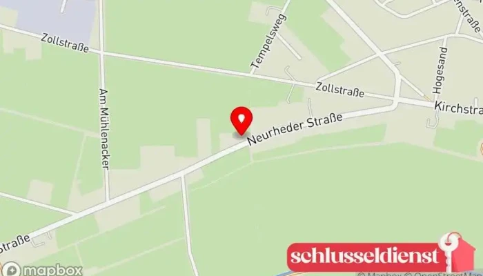 Karte von WDM Metallbau GmbH Metallbauunternehmen in Rhede (Ems)