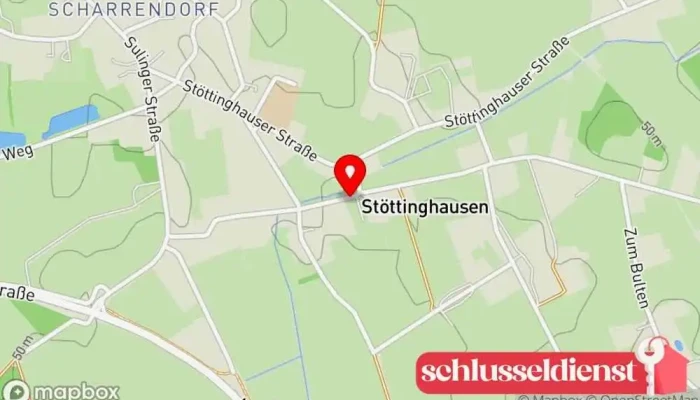 Karte von Webe Metallbau GmbH Metallbauunternehmen in Twistringen