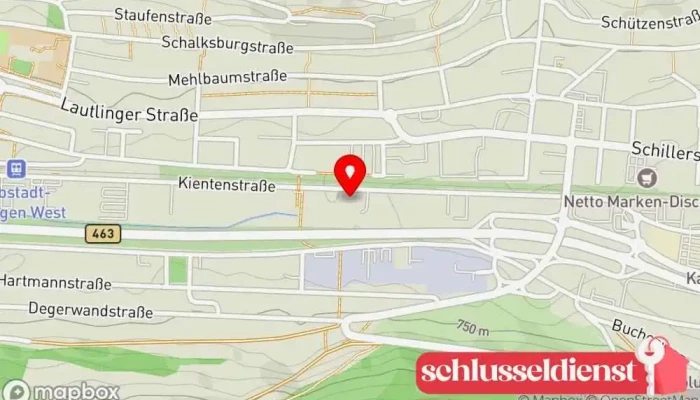 Karte von Weißinger GmbH & Co. KG Metallbauunternehmen in Albstadt