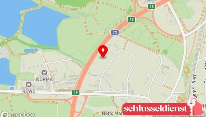 Karte von Wiegel Breitengüßbach Feuerverzinken GmbH Metalloberflächenveredler in 96149 Breitengüßbach