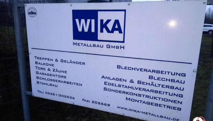Wika Metallbau GmbH - 51647 Gummersbach
