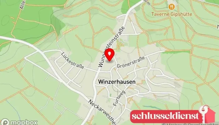 Karte von Wilfried Hörmann Schlosserei, Landmaschinen Metallwerkstatt in Großbottwar