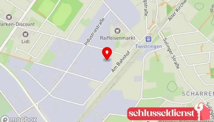 Karte von Wladislaw Widergold Metallbau Bauunternehmen in Twistringen