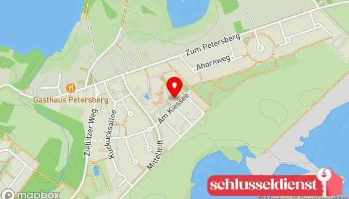 Karte von Wohnen in Pinnow Immobilienberater, Bauunternehmen in Pinnow