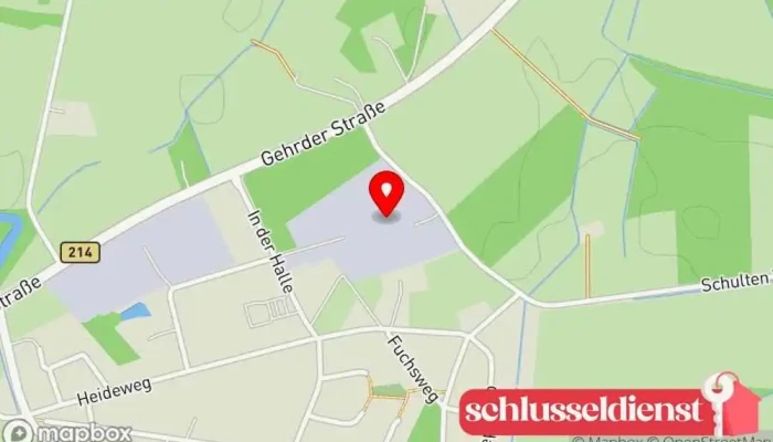 Karte von WURST Stahlbau GmbH Stahlbauunternehmen, Metallbauunternehmen in Bersenbrück