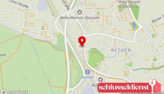 Karte von Zahnarztpraxis Dr. Joachim Schlosser Zahnarzt in Laatzen