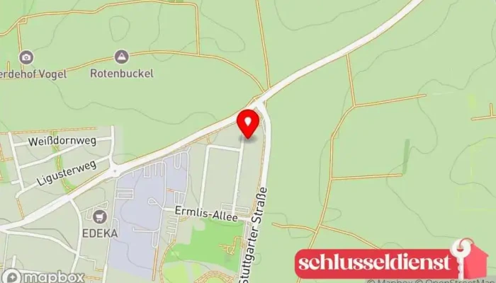 Karte von Zanon Metallbau & Schlosserei Metallbauunternehmen in Waldbronn