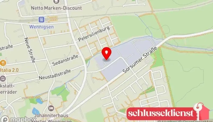 Karte von Zello Tec GmbH Metallbauer, Stahlbauunternehmen in Wennigsen (Deister)