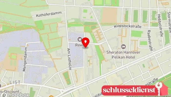 Karte von Ziem Metallbau Metallbauunternehmen in Hannover
