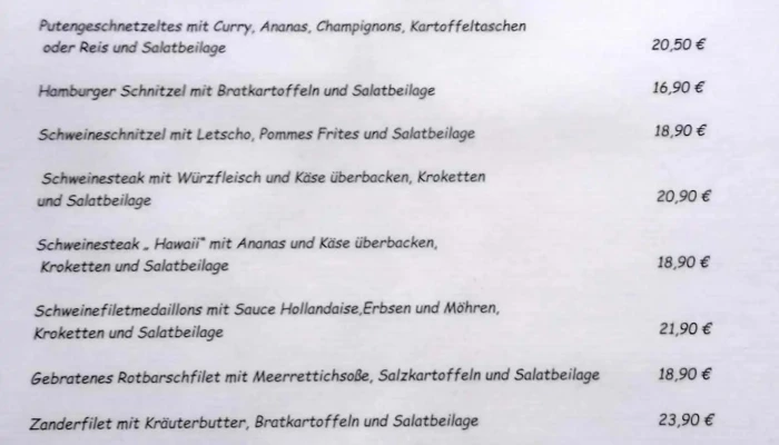 Zur Schmiede -  Vom Inhaber - Lalendorf